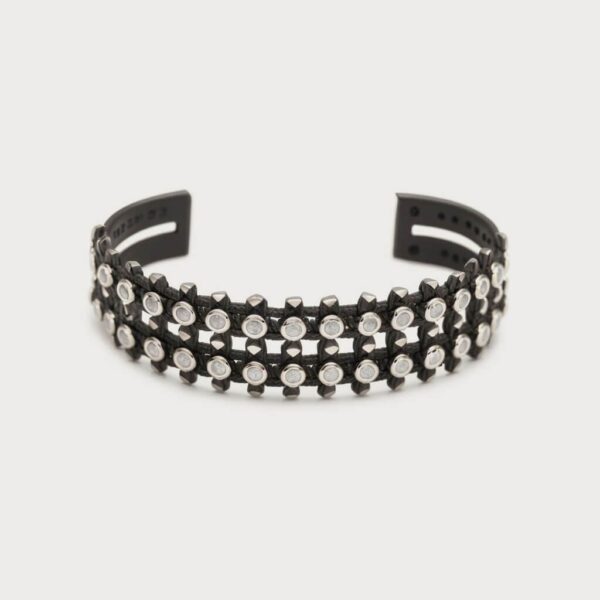 Vintage Black Plastic Bangle